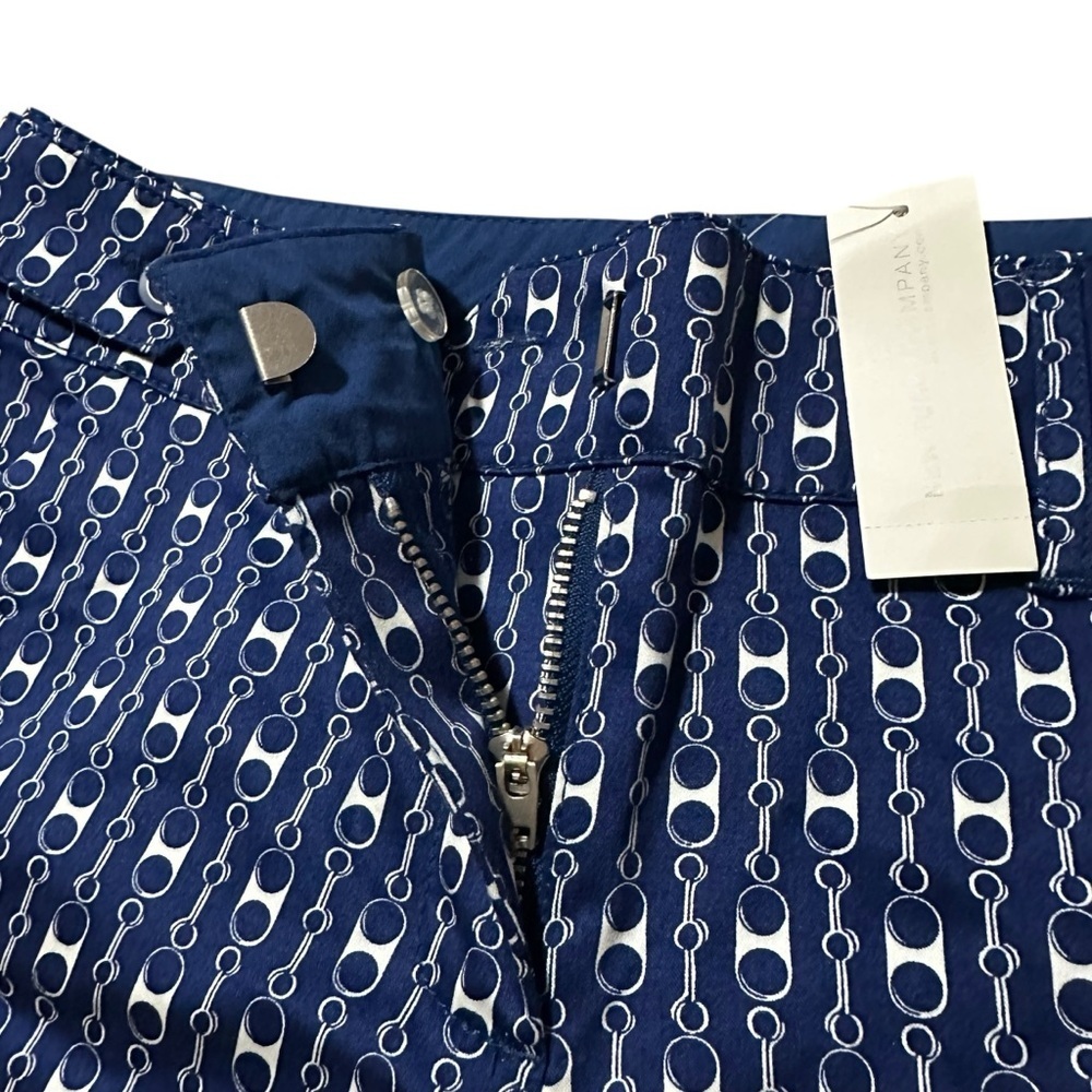 NY&C Chinco Shorts Blue and White 2 - Picture 5 of 8